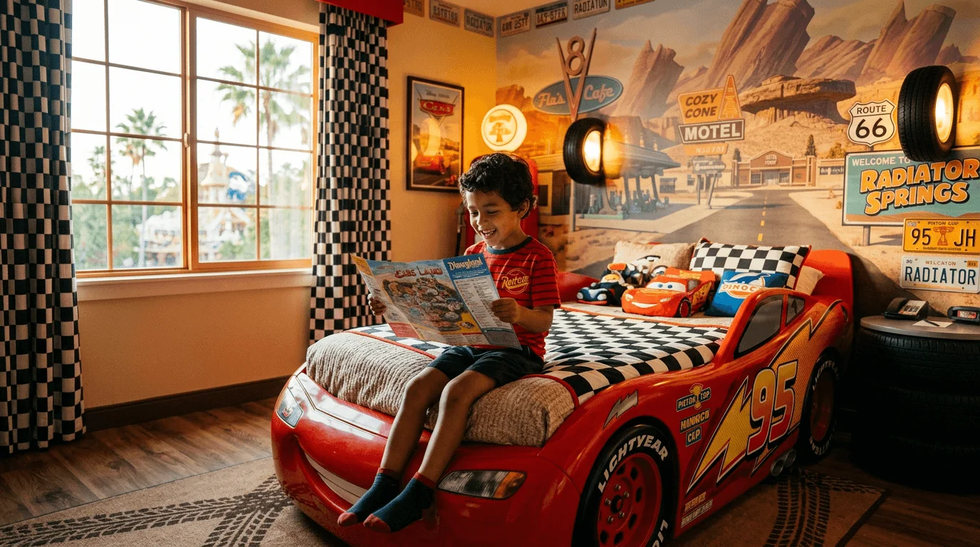 Niños en hotel Disney Orlando
