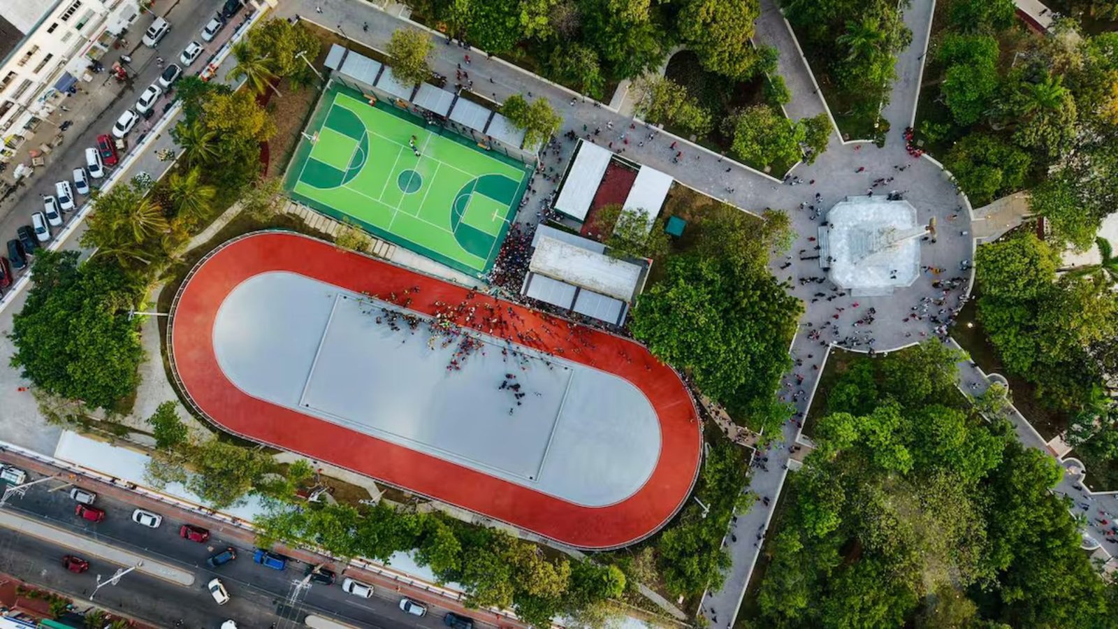 Parque Centenario Cartagena con niños