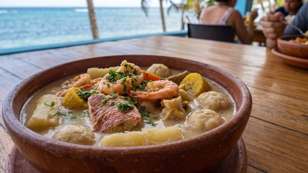 Rondón tradicional, plato insignia de la gastronomía raizal de San Andrés