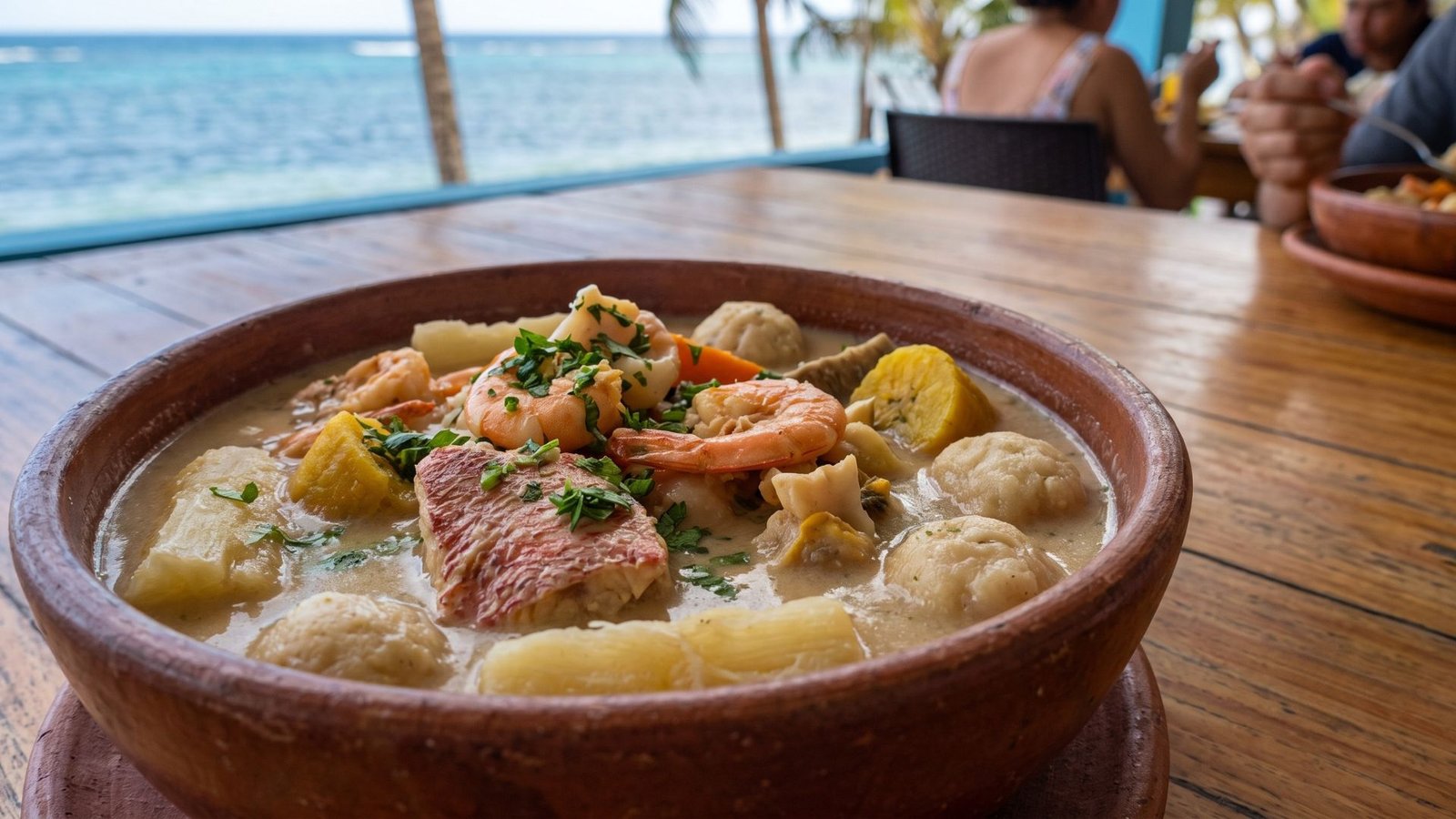 Rondón tradicional, plato insignia de la gastronomía raizal de San Andrés